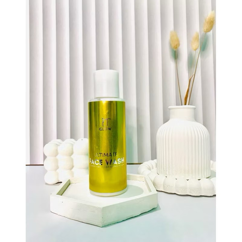 LT GLOW Facial Wash Ultimate kaya Busa dan Vitamin C 5%