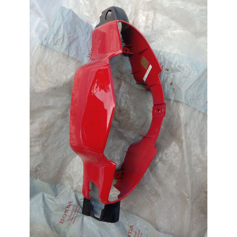 batok lampu depan batok depan totok lampu cover handle Honda Supra fit lama old merah original AHM n