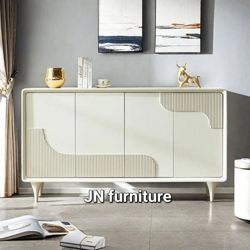 bufet duco bufet jati kabinet jati pintu 4