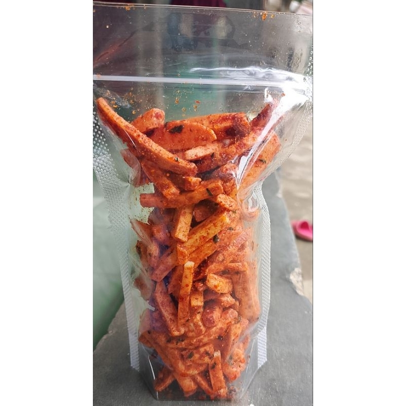 

basreng daun jeruk (pedes)