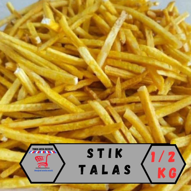 

1/2 KG KERIPIK STIK TALAS GURIH RENYAH ENAK CAMILAN MURAH