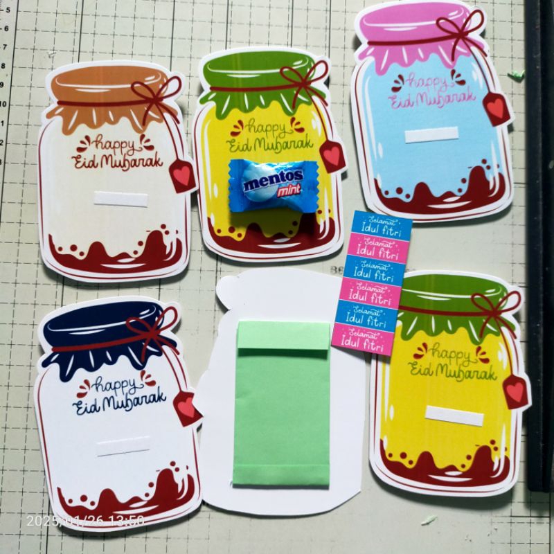 

(12pcs) Angpau Toples Permen