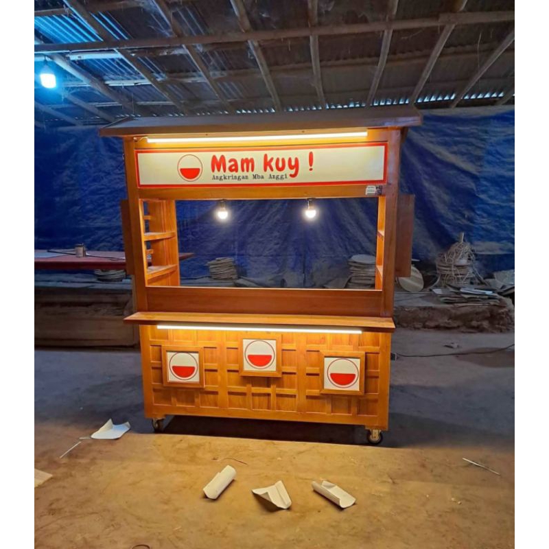 Gerobak takoyaki - Both takoyaki - Gerobak kekinian - Gerobak dimsum free ongkir COD