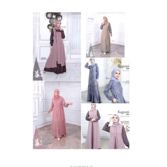 (SALE) ETHICA KAGUMI GAMIS PESTA KAGUMI BY ETHICA - KAGUMI 261 - KAGUMI 277 (Saleeee....)