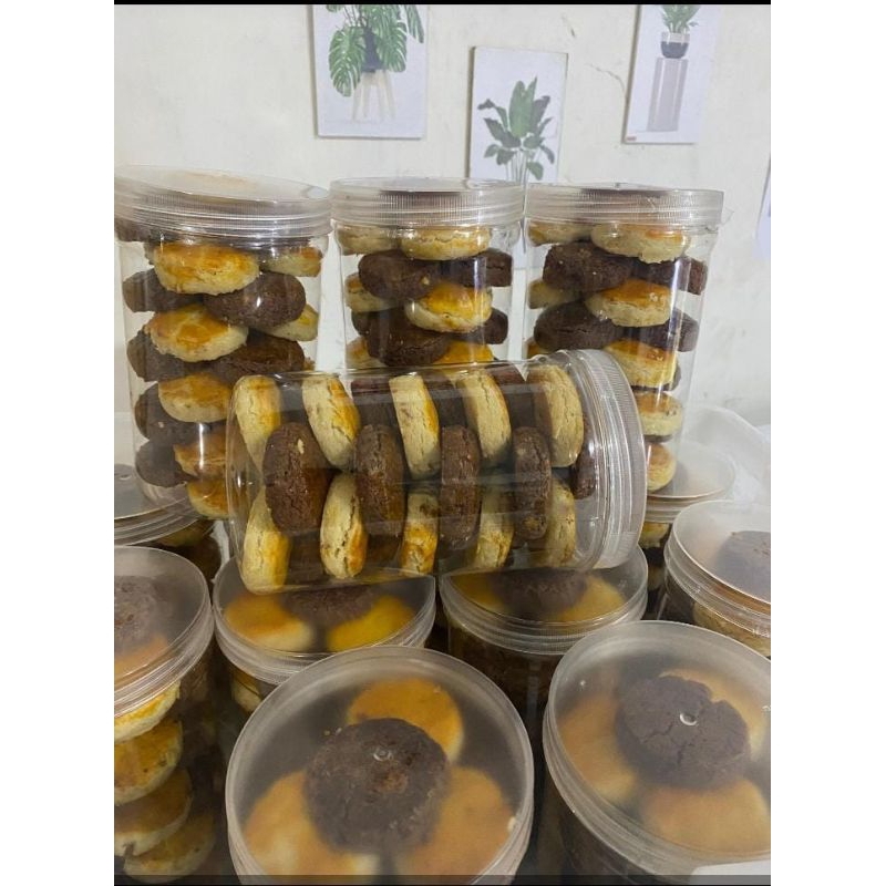 

kue kacang mix coklat