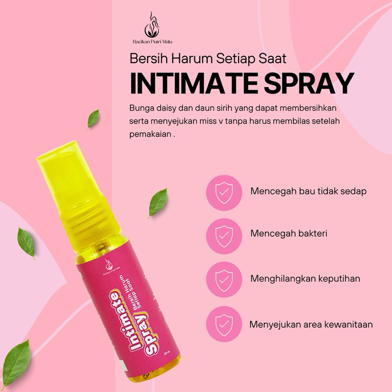 PEMBERSIH MISS V KEWANITAAN BPOM OBAT KEPUTIHAN INTIMATE SPRAY RACIKAN PUTRI MALU 20ML PEWANGI MIS V