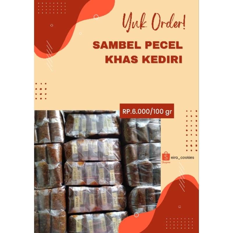 

Sambel Pecel Kediri 100gr