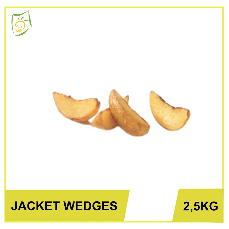 

Jacket Wedges 2,5kg - Kentang Goreng Wedges 2,5kg