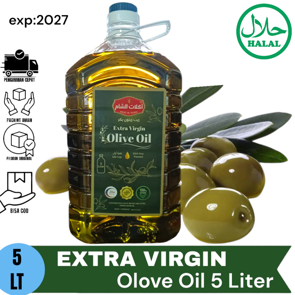 

Zaitun extra virgin olive oil 5 liter produk original