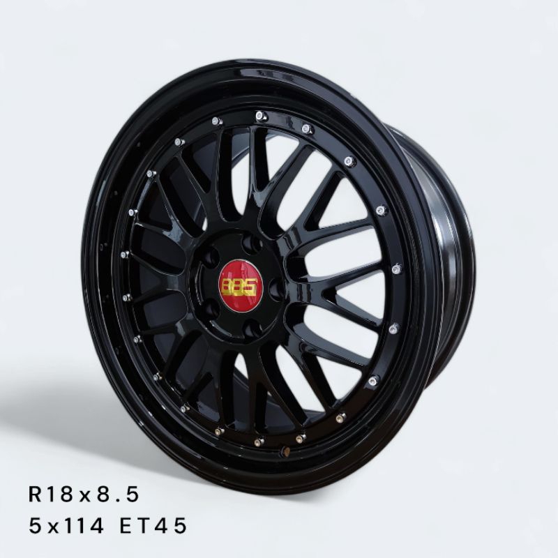 Velg BBS R18 Pcd 5 x 114 Lebar 8.5 Et 45