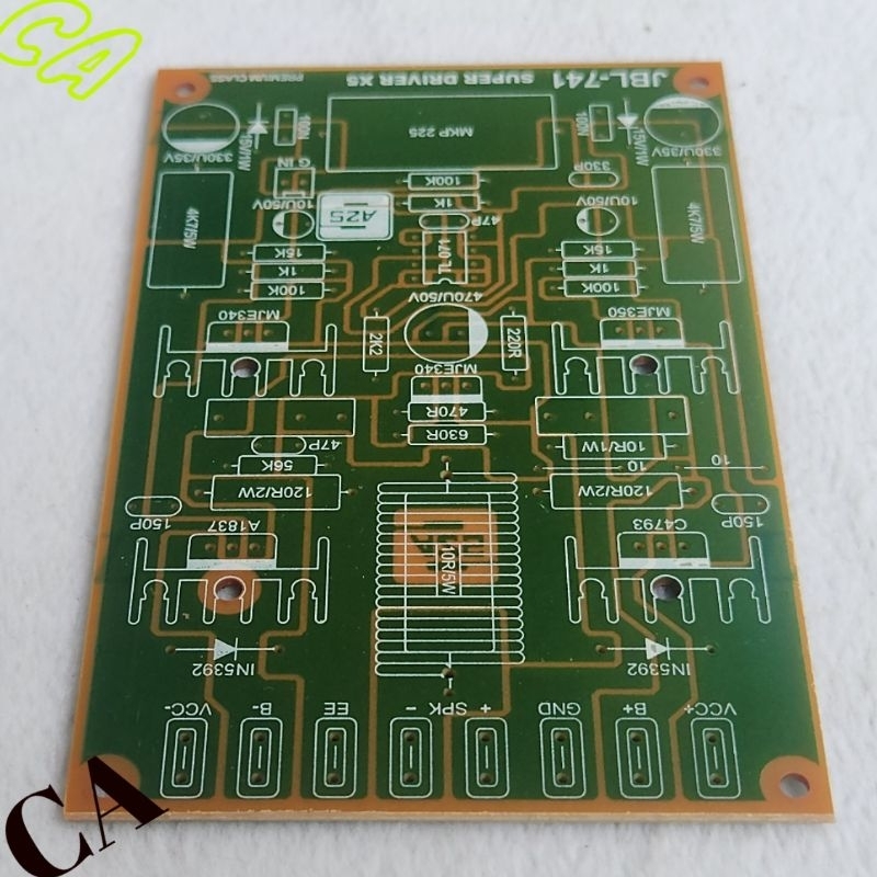 PCB SUPER DRIVER JBL 741 X5 PROFESSIONAL POWER FROM CREST AUDIO USA