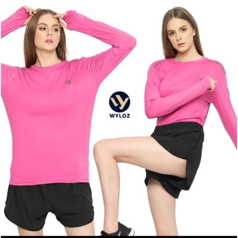 Kaos Olahraga Baju Gym Termurah Lengan Panjang