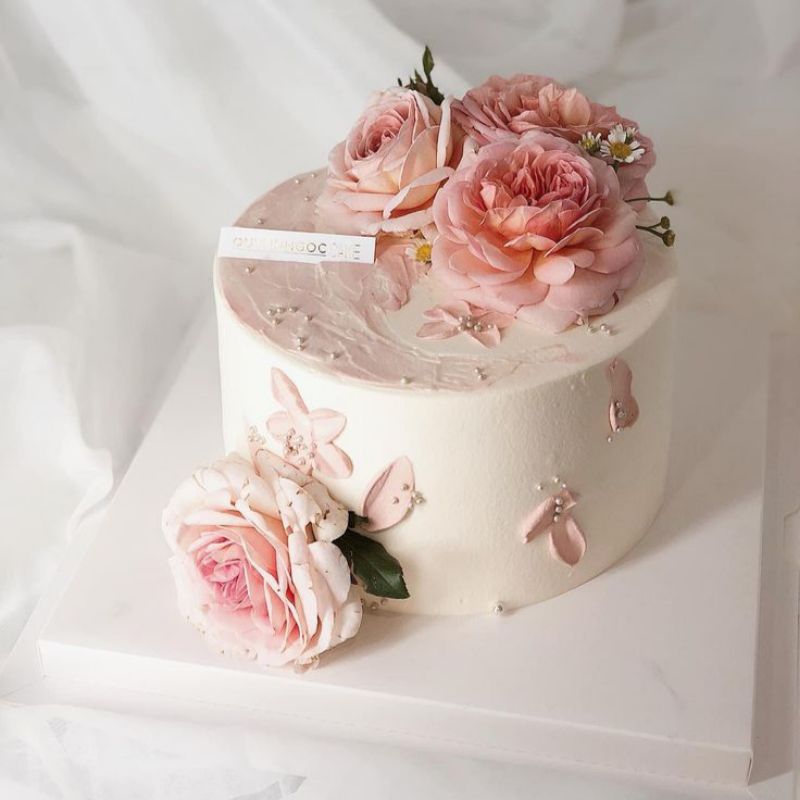 

FLOWER CAKE TOPPER / CAKE DECORATION / HIASAN KUE / DEKORASI KUE