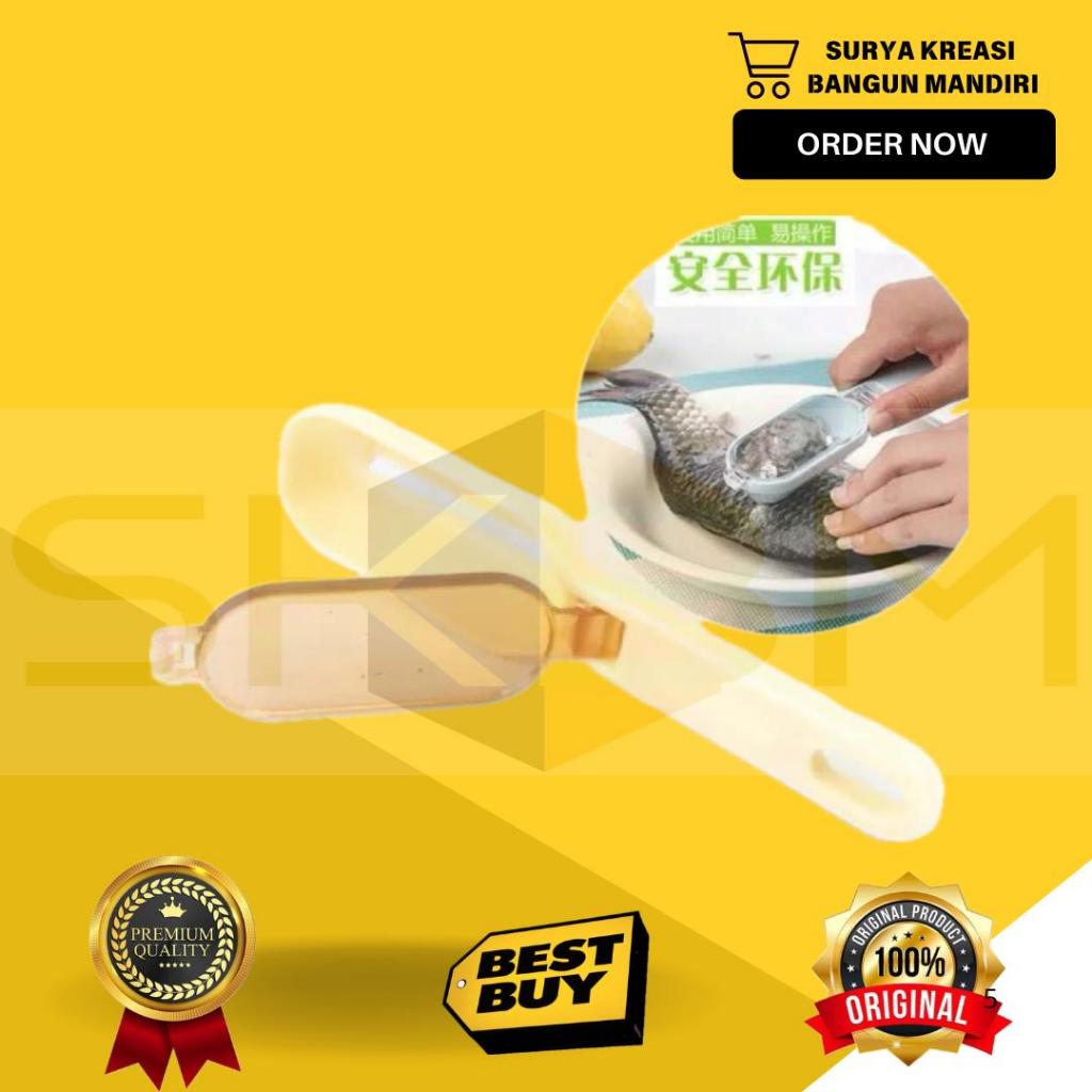 PEMBERSIH SISIK IKAN - ALAT PEMBERSIH SISIK IKAN - PENEROK SISIK IKAN - PEMBERSIH SISIK IKAN - PENGU