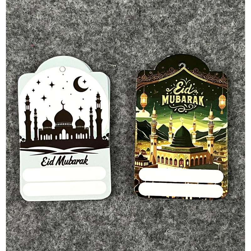 

HANG TAG LEBARAN | HANG TAG IDUL FITRI PERPACK ISI 10pcs (Free Loop Pin)