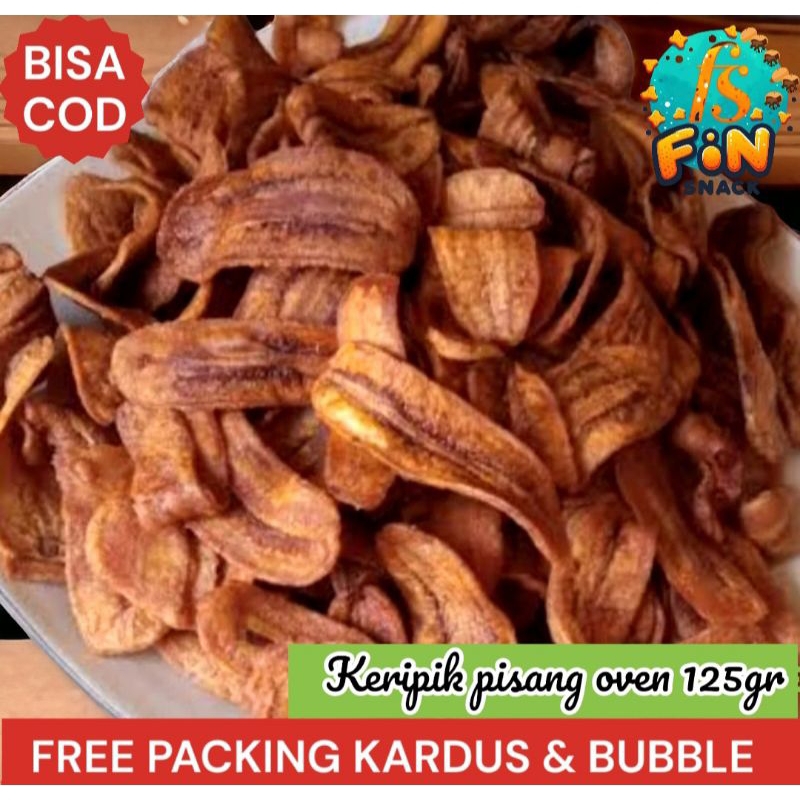 

keripik Pisang sale kering/ keripik pisang oven premium 125 Gram