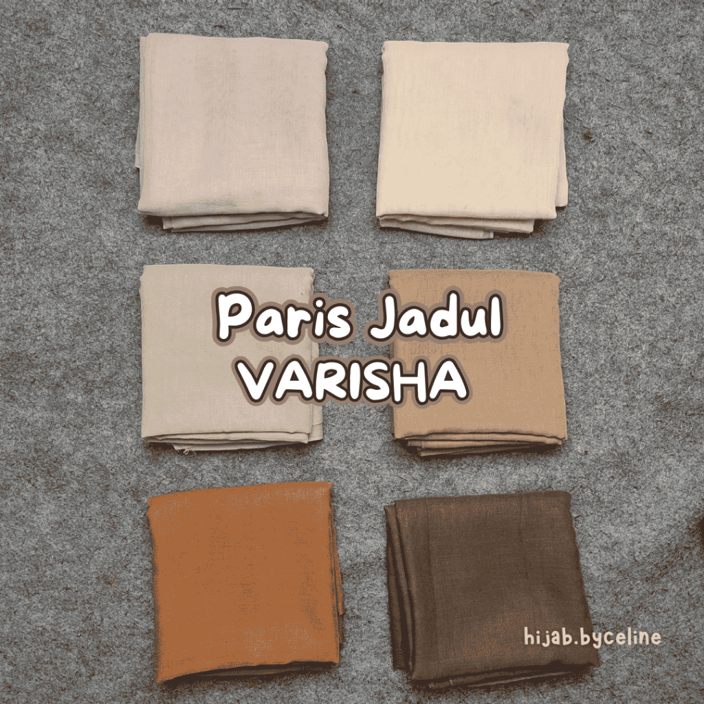 PARIS JADUL VARISHA | HIJAB PARIS JADUL | HIJABBYCELINE