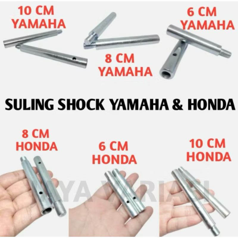 PENINGGI SULINGAN SHOCK DEPAN SULING SHOCK DEPAN HARGA SEPASANG UKURAN 4 6 8 10CM PNP MIO VARIO SCOO