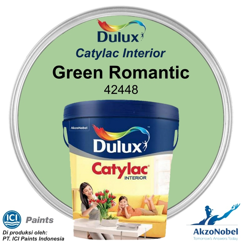 DULUX CATYLAC INTERIOR 42448 GREEN ROMANTIC - 5 KG