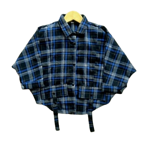 KEMEJA FLANEL BATWING ANAK PEREMPUAN