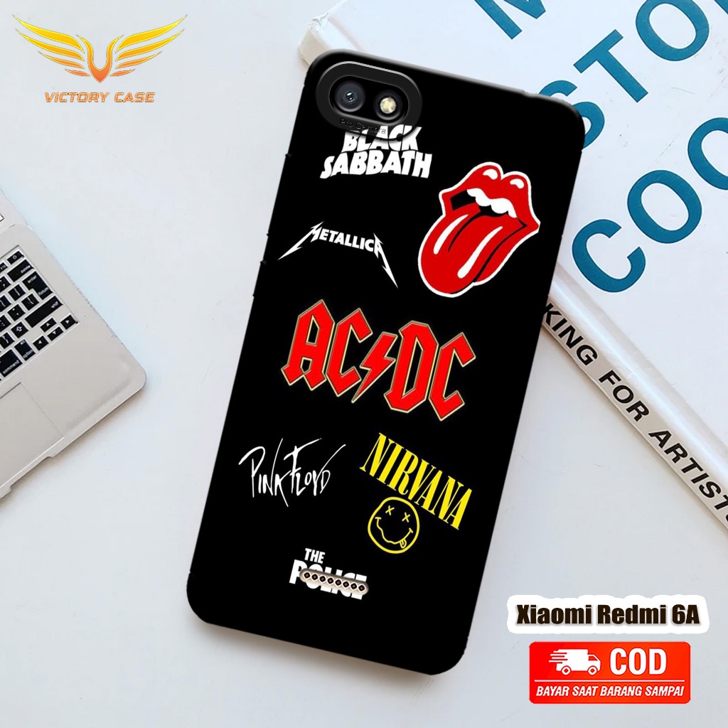 New! Band Case - Softcase Xiaomi Redmi 6A Terbaru - Case Hp Xiaomi Redmi 6A - Casing Xiaomi Redmi 6A