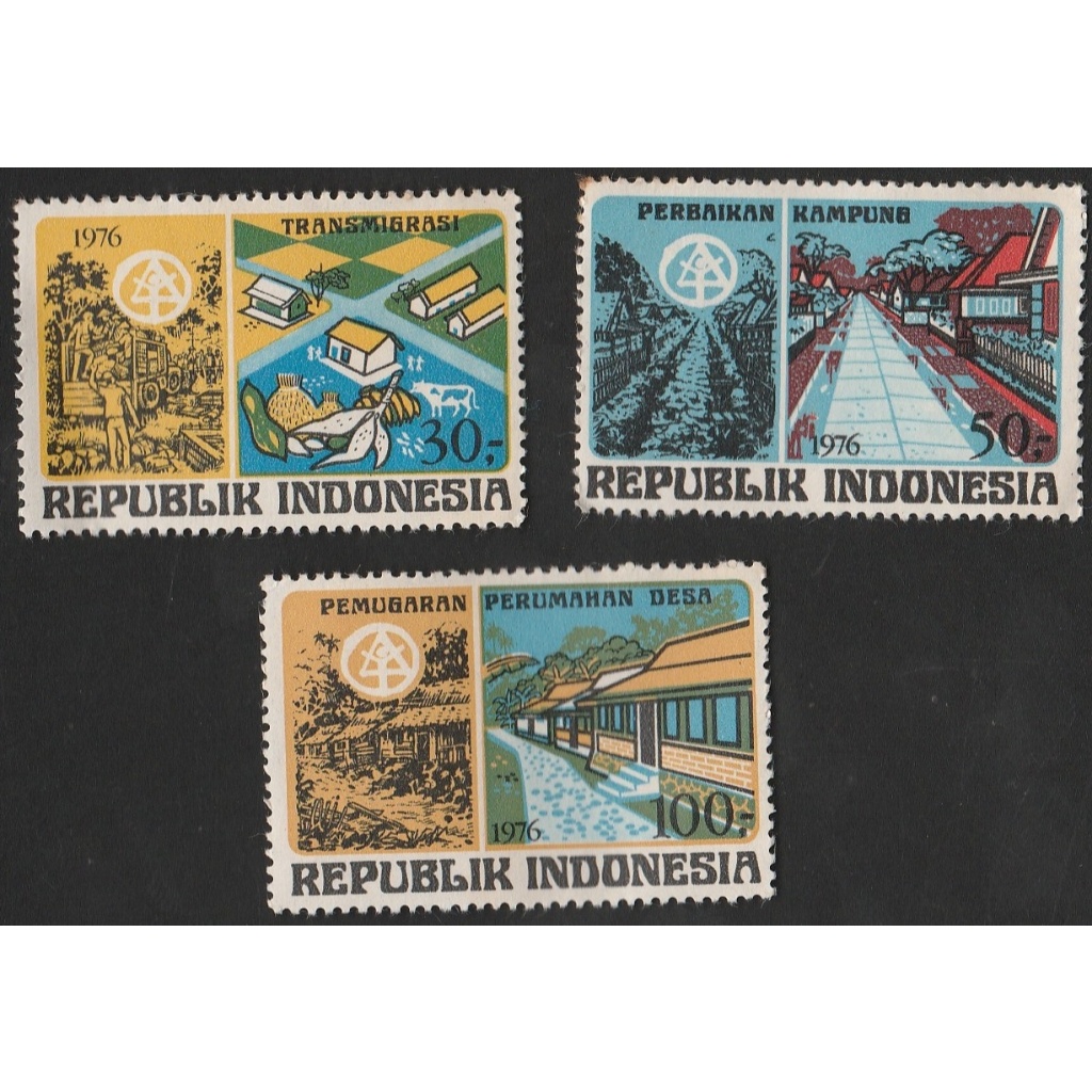 

A 11842 SET LENGKAP PRANGKO TEMA TRANSMIGRASI PERBAIKAN KAMPUNG INDONESIA DENGAN KONDISI BELUM ADA CAP