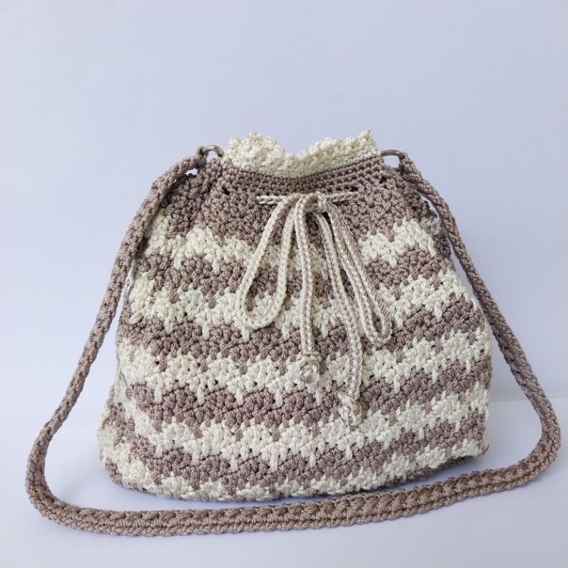 Tas Serut Rajut | Crochet Bag