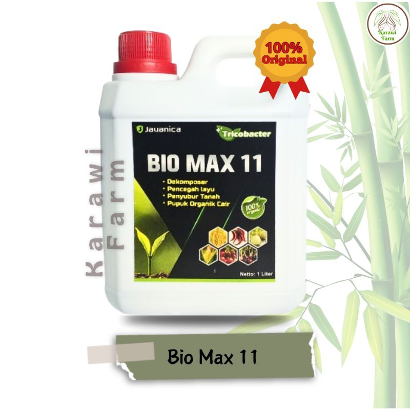 Pupuk Bio Max 11 Javanica Pupuk Organik Cair Tanaman Buah dan Sayuran Biomax