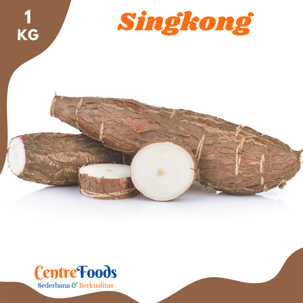 

SINGKONG Mentah - Ubi Kayu Fresh | 1.000gr [ Harga Per KG ]