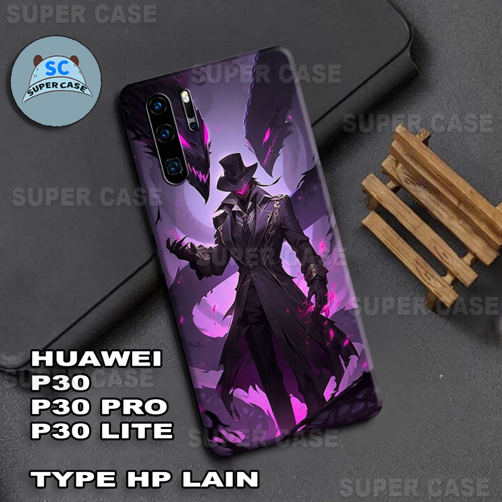 (Q22) Case HP untuk  HUAWEI P30 / P30 PRO / P30 LITE  Terbaru | MOTIF  KNIGHT | Kesing HUAWEI P30 / 