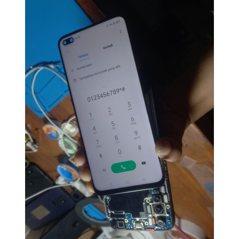 lcd realme 6 pro ori copotan