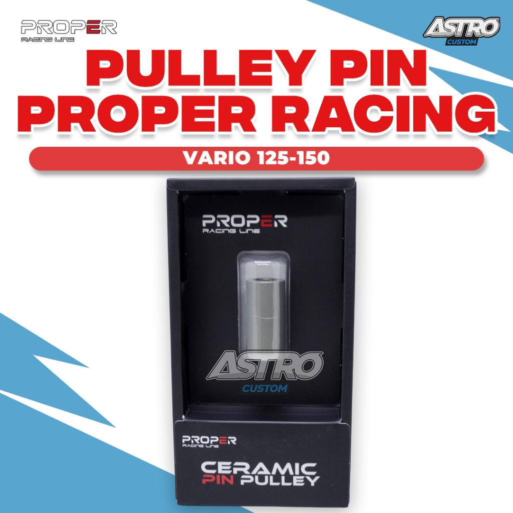 Pulley Pin Proper Vario 125 150 PCX ADV 160 Beat Fi Scoopy Fi ESP Deluxe Genio Bosh Rumah Roller CVT