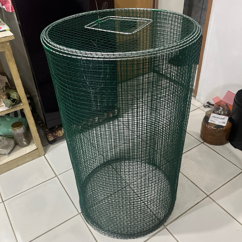 kandang umbaran burung murai sleding bulat diameter 50cm