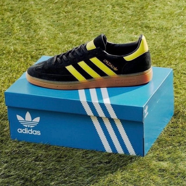 Adidas Handball Spezial Oslo / Black / Yellow / Gold Metallic Original