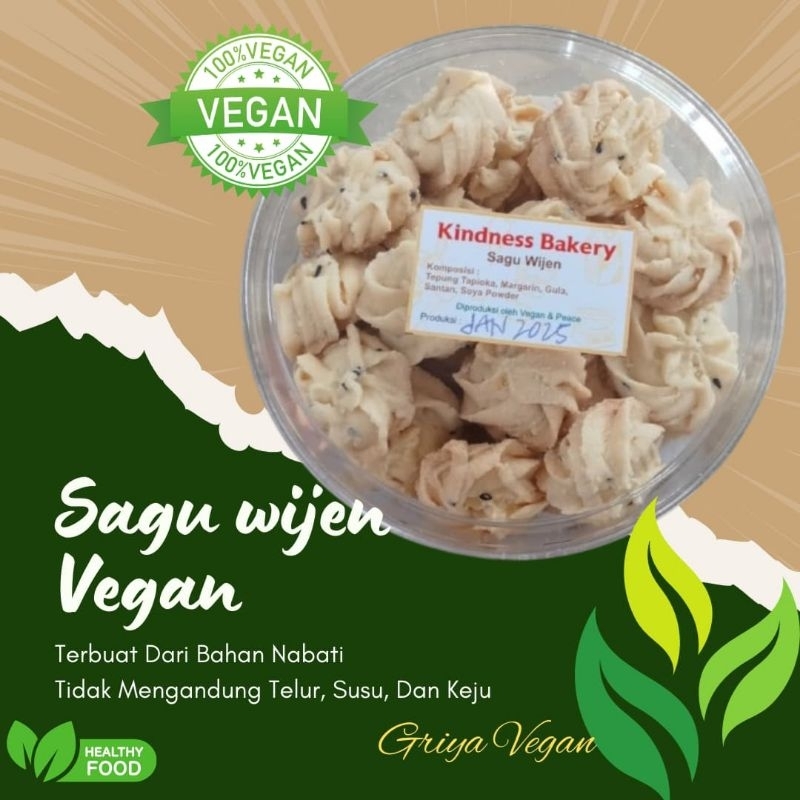 

Cookies Sagu Wijen Vegan