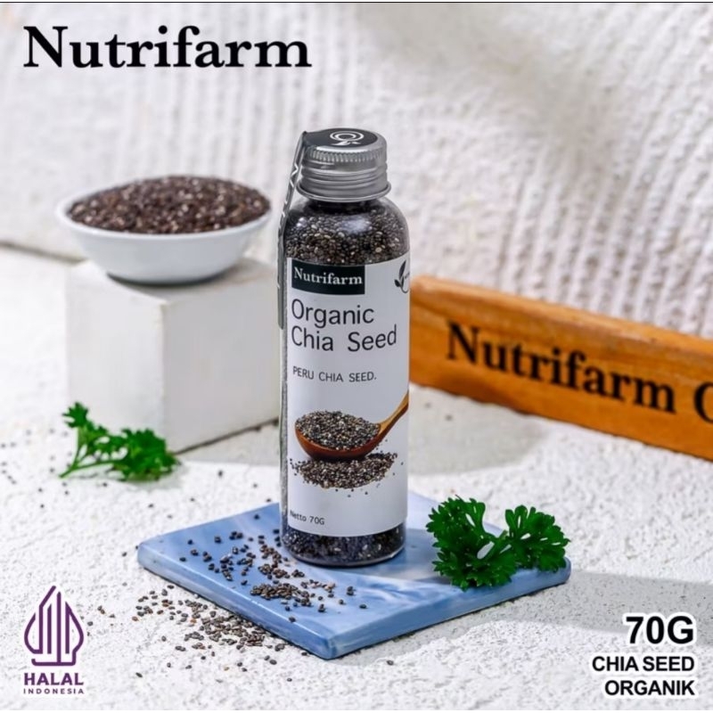

Chia Seed 70gr Nutrifarm