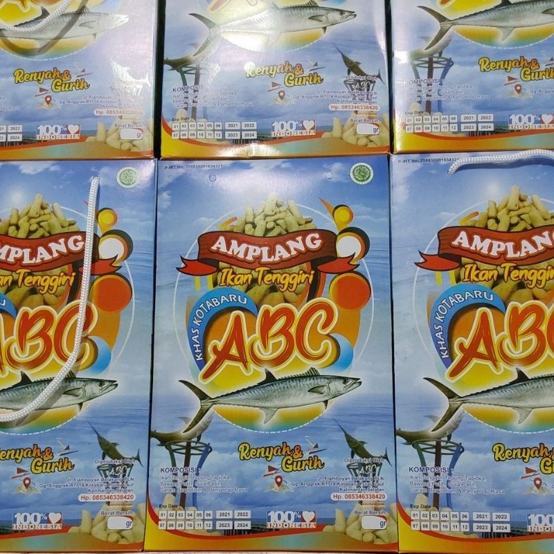 

Amplang ABC Kotak 1Kg