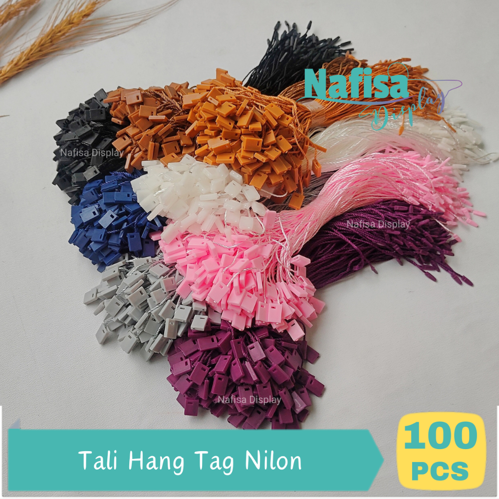 

Tali Hangtag Label Nilon Isi 100 Untuk Hang Tag Produk Fashion TLHT