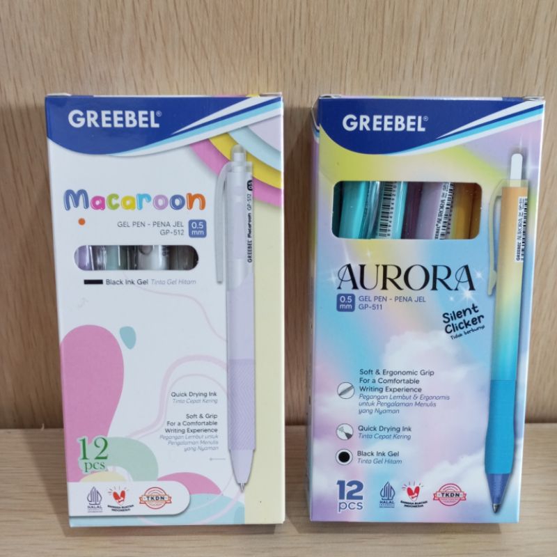 

( 1 PACK ) PULPEN GREEBEL 0,5 MM