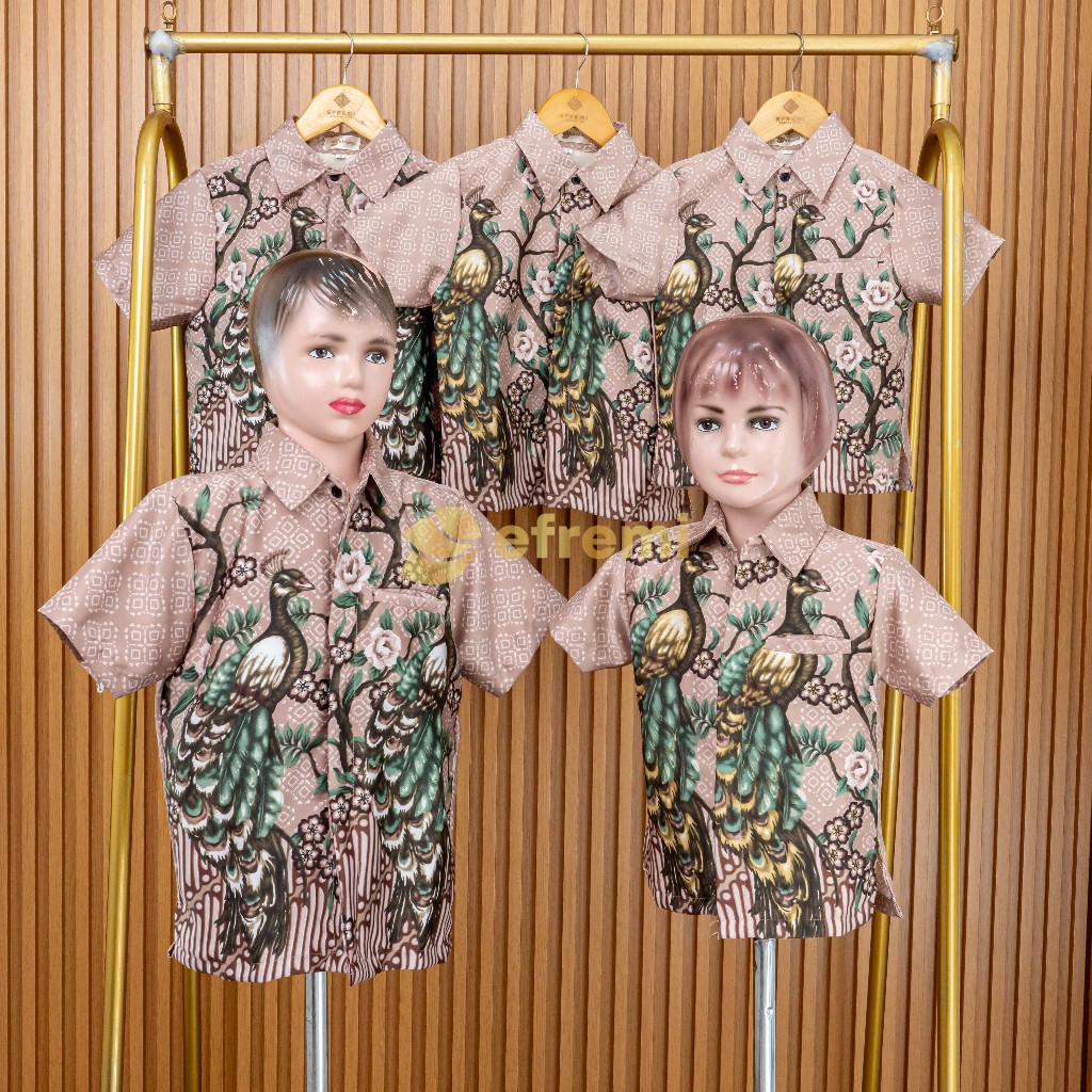 TD113 BOYS KEMEJA BATIK ANAK LAKI-LAKI//KEMEJA BATIK SATIN LAKI LAKI/KEMEJA BATIK ANAK BCY PINK CHIN