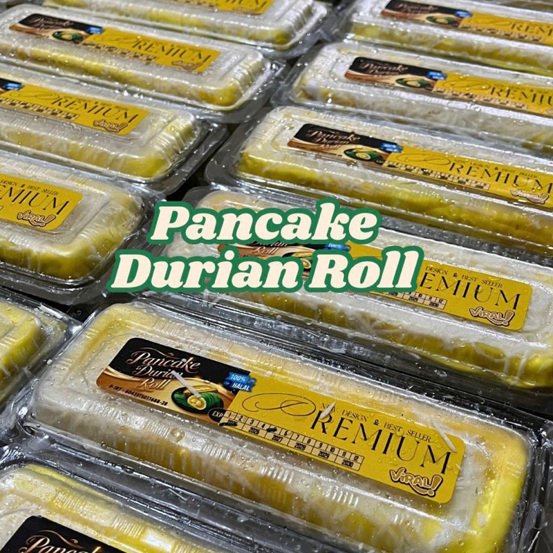 

(Ready Balikpapan) Pancake Durian Roll Premium