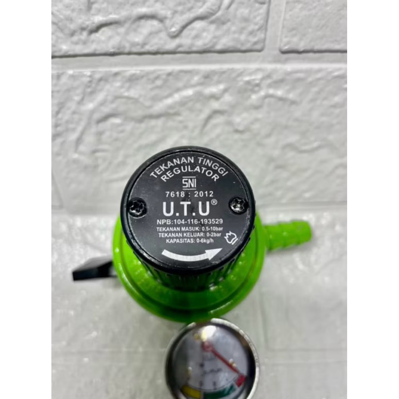 Regulator Gas UTU RHPM-333N Tekanan Tinggi