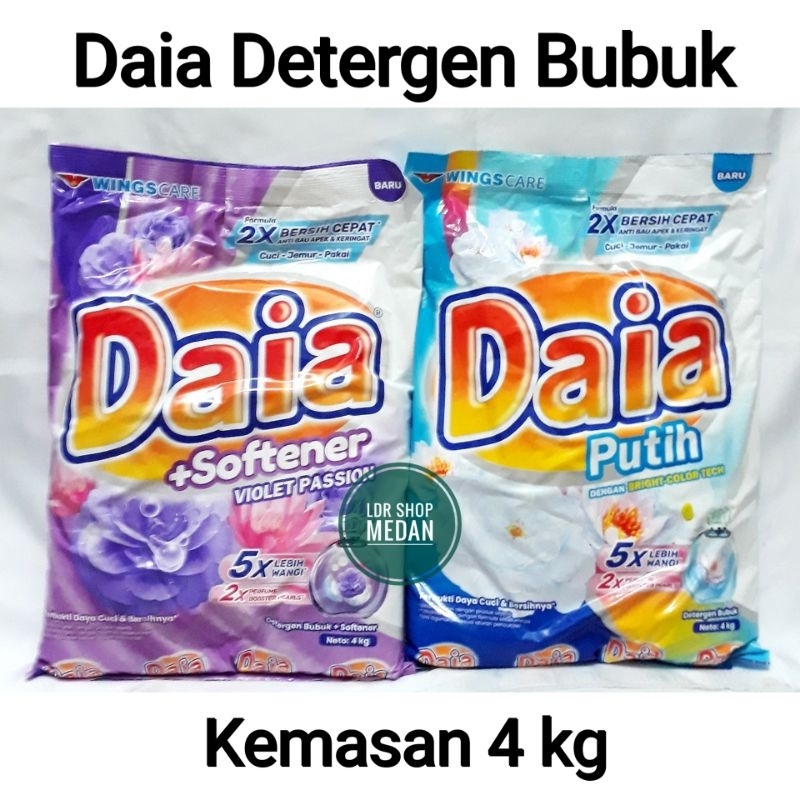 Detergent DAIA sabun Bubuk 4 KG