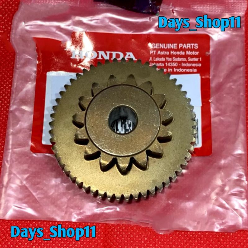 Gigi Gir Gear Kecil Stater Verza Megapro Mono CRF 150 Original Gear stater