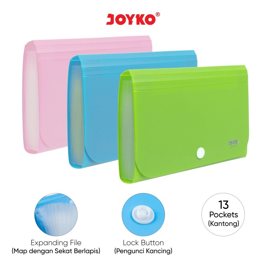 

Expanding File Map Harmonika JOYKO EF-1218 Giro 13 Pocket