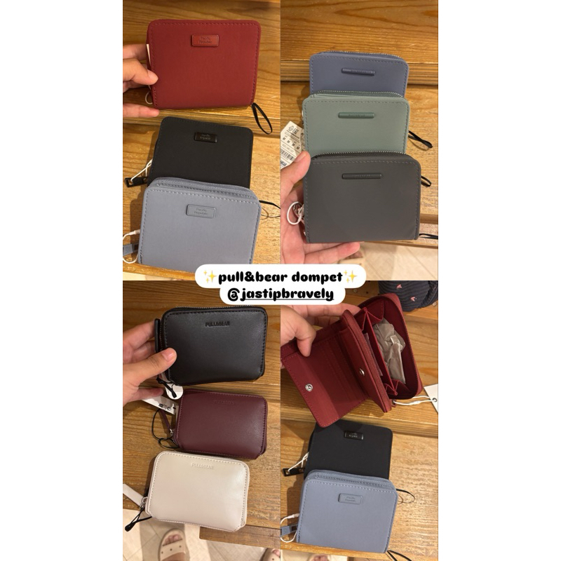 PULL & BEAR DOMPET MINI LIPAT