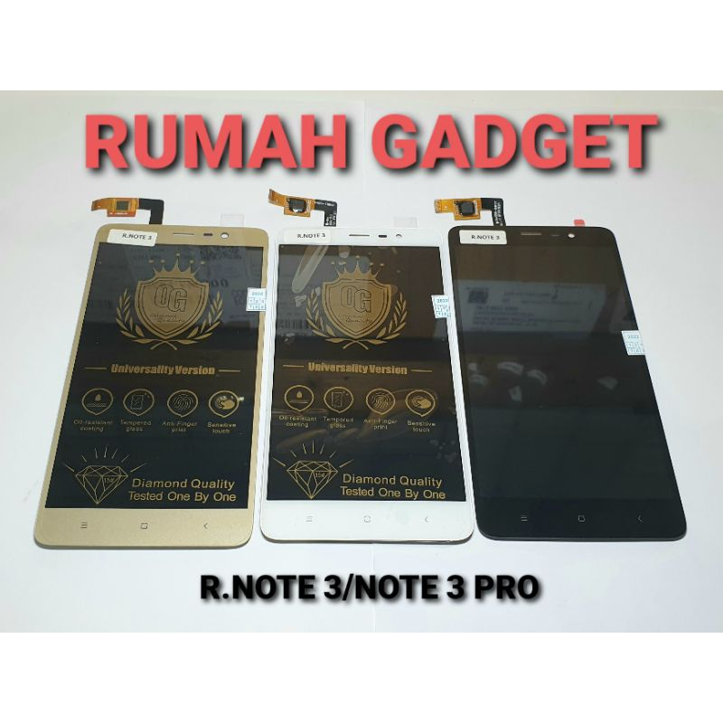 LCD REDMI NOTE 3 REDMI NOTE 3 PRO FULLSET TOUCHSCREEN
