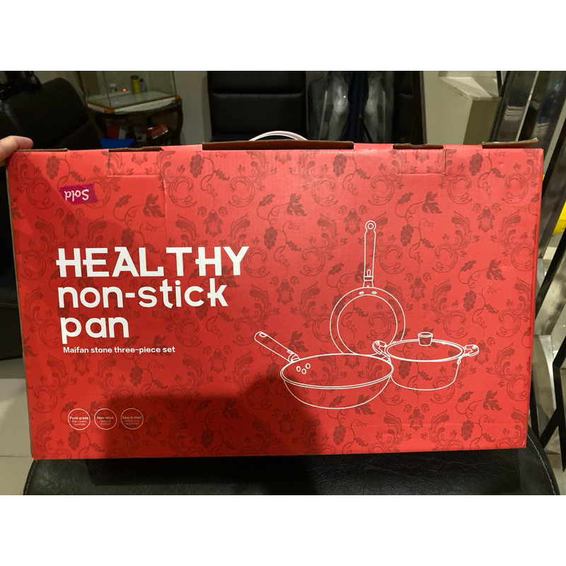 Set Panci anti lengket merk Brassel murah original