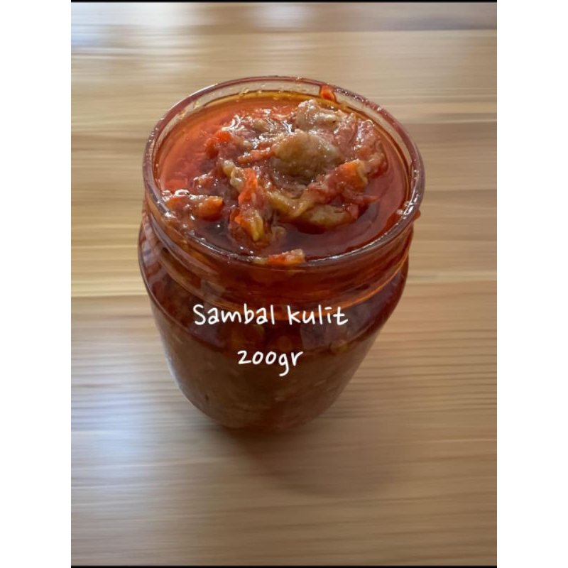 

Nelor sambal Pinang - Sambal Kulit 200 gram dan 400 Gram