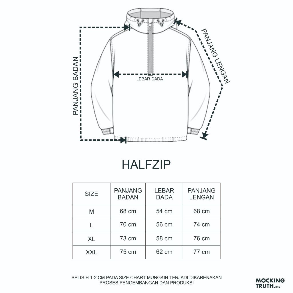 TYB Mocking Truth - Jacket Halfzip Eonix Batik Polar Fleece